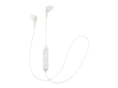 JVC HA-FX9BT Gumy - Hörlurar med mikrofon - inuti örat - Bluetooth - trådlös - vit | TV, Ljud & Bild - Hörlurar & Mikrofoner | GameStuff