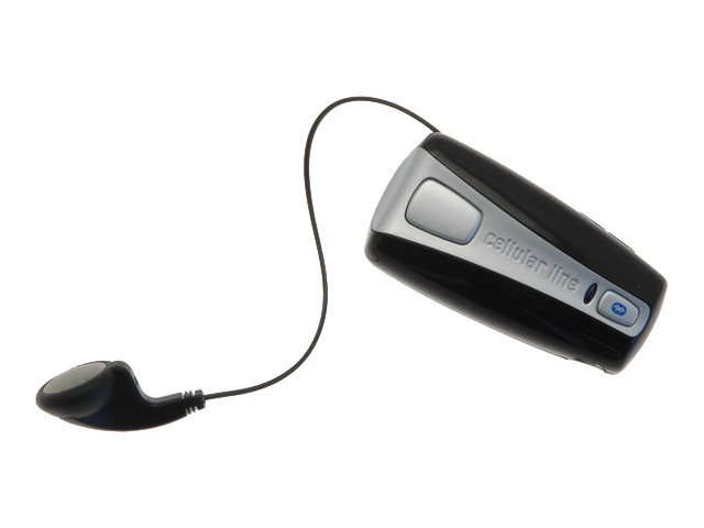 Cellular Line Roller Clip Headset - Headset - Ørespids - Bluetooth - Trådløs