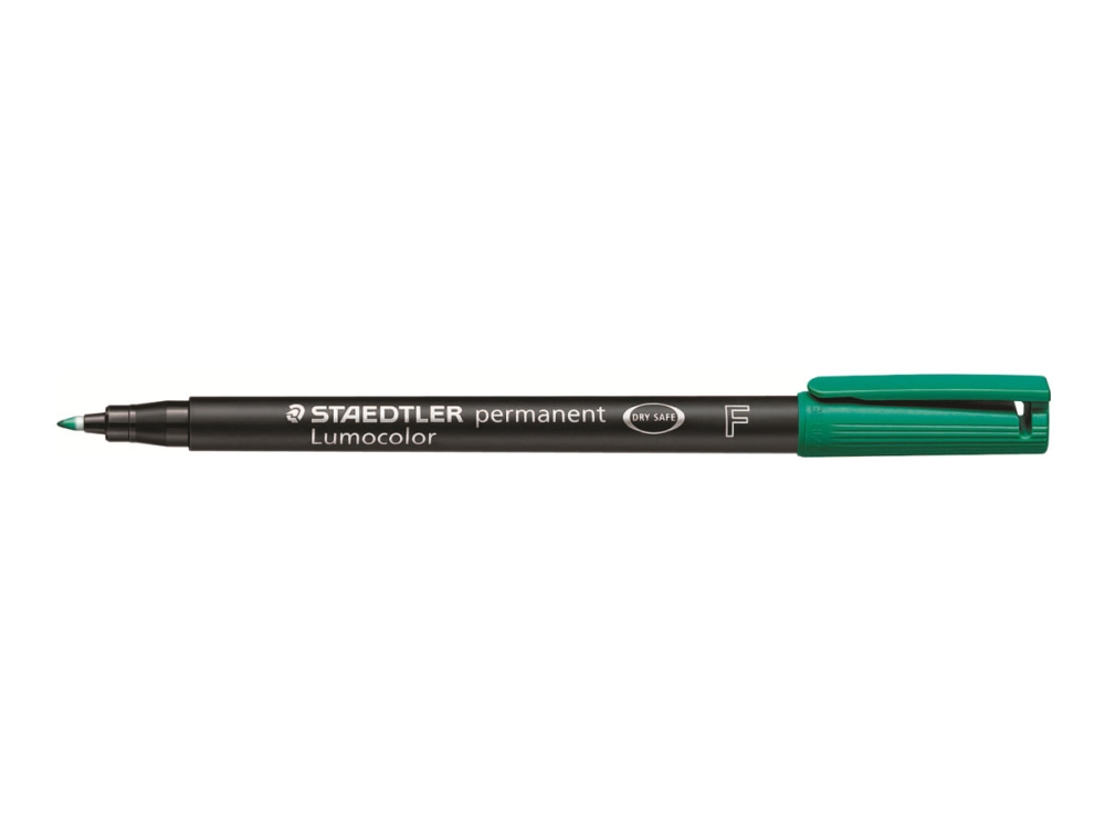 Staedtler Lumocolor 318 - Markør - Permanent - Grøn - 0.6 Mm - Fin