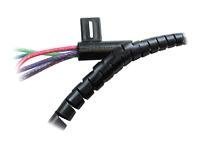 Fellowes Cablezip, Kabelmuffe, Tisch/Bank, Schwarz