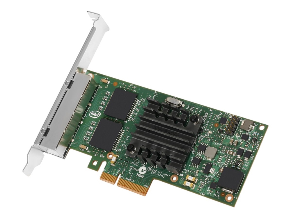Intel Ethernet Server Adapter I350-T4 - Netværksadapter - Pcie 2.1 X4 Lavprofil - 1000Base-T X 4