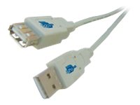 Microconnect Usbaaf5, 5 M, Usb A, Usb A, Usb 2.0, Männlich/Weiblich, Grau