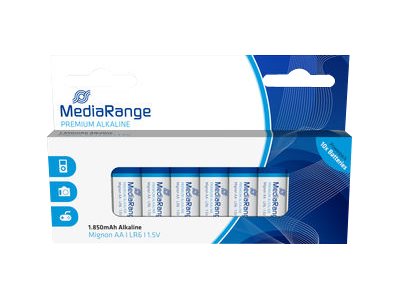 Mediarange Premium - Batterie 10 X Aa-Typ - Alkalisch - 1850 Mah (Mrbat 105)