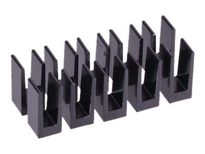 Alphacool - Køler til grafikkorthukommelse - Aluminium - Sort (Pakke med 10) (17156)