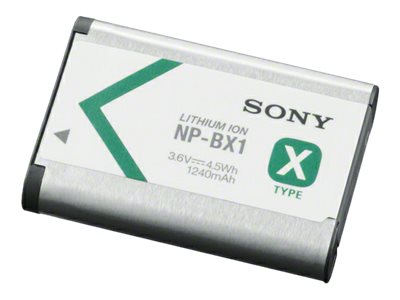 Sony Np-Bx1 - Akku - Li-Ion - 1240 Mah - Für Sony Zv-1 Cyber-Shot Dsc-Hx95, Hx99, Rx100, Wx700 Handycam Hdr-Cx470 Vlogcam Zv-1G