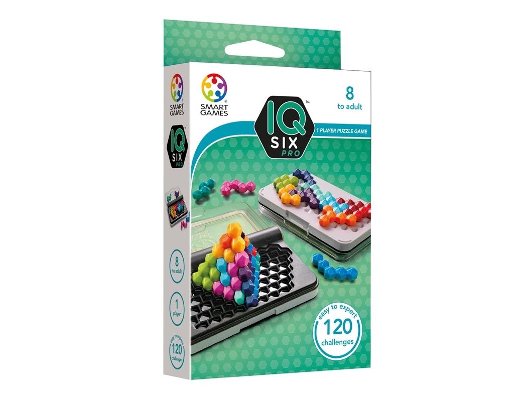 Smart Games Iq-Six Pro Rätsel-Brettspiel (Litauisch)