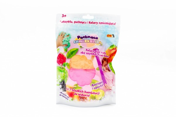 Duftende Cloudcucolin-Knetmasse 1 Pack, Serie 4, Mixfarben (2X30g) Pink+Orange (Pfirsich)