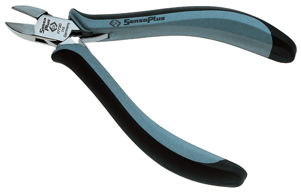 C.K Tools SensoPlus, Side-cutting pliers, Stål, Svart / Blå, 11,5 cm | Verktyg & Verkstad - Tänger - Avbitartång | GameStuff