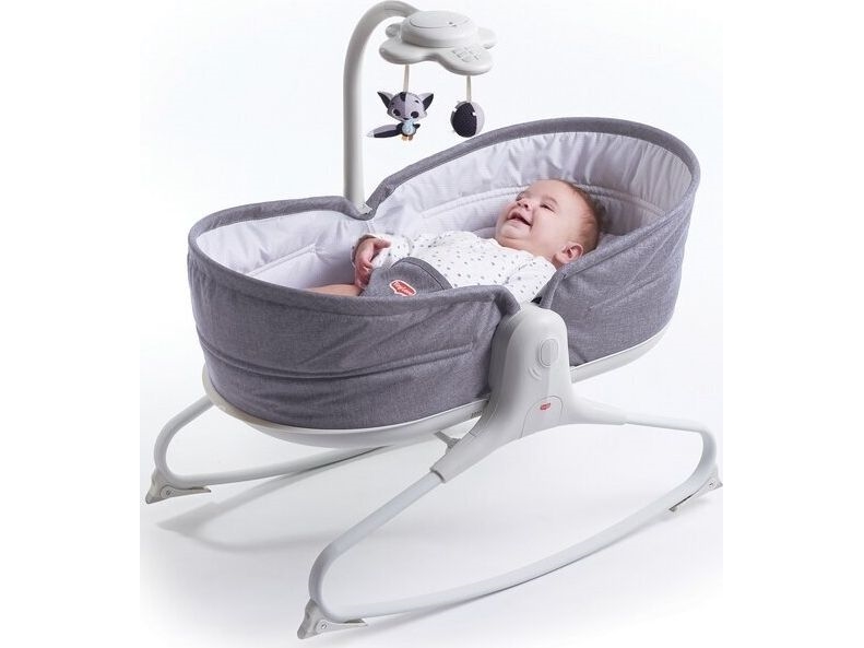 Tiny Love 3-in-1 Rocker Napper, Pojke/flicka, Justerbar sits, Leksaksbåge, Grå | Baby & barn - Utrustning för barn - Sovsäck & babynest | GameStuff