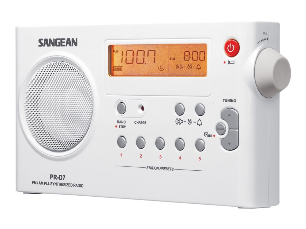 Sangean-PR-D7 - Klockradio | TV, Ljud & Bild - Stereo - Radio (DAB och FM) | GameStuff