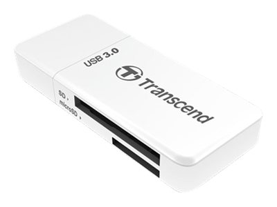 Transcend RDF5 - Kortläsare (microSD, SDHC, microSDHC, SDXC, microSDXC, SDHC UHS-I, SDXC UHS-I, microSDHC UHS-I, microSDXC UHS-I) - USB 3.0 | Foto och video - Foto- & videotillbehör - Minneskortsläsare | GameStuff