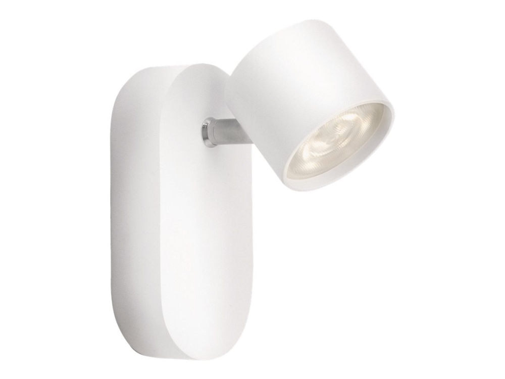 Philips Myliving - Væglampe - Led - 4 W - Varmt Hvidt Lys - 2700 K - Hvid
