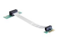 Delock Riser Card PCI Express x1 with Flexible Cable - Kort för stigare | Datortillbehör - Styrenheter - Tillbehör | GameStuff