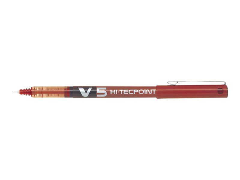 Rollerpen Pilot Hi-Tecpoint V5, 0,3 Mm, Rød