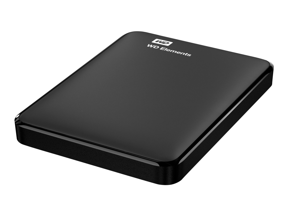 WD Elements Portable WDBUZG0010BBK - Harddisk - 1 TB - ekstern (bærbar) - USB 3.0