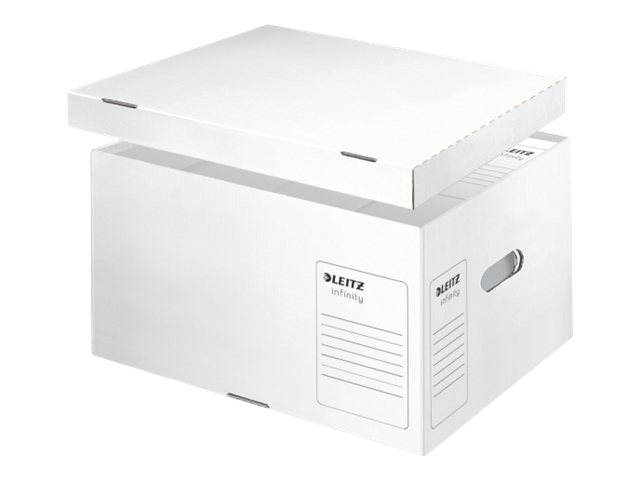 Leitz Infinity - Förvaringsbox - för A4 (210 x 297 mm) - vit | Arkivering - Arkiv box/mappar - Förvaringslåda | GameStuff
