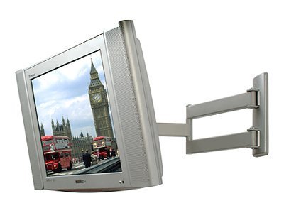 B-Tech Bt 7513 - Monteringssæt - For Lcd Tv - Sølv - Skærmstørrelse: Op Til 23" - Vægmonterbar