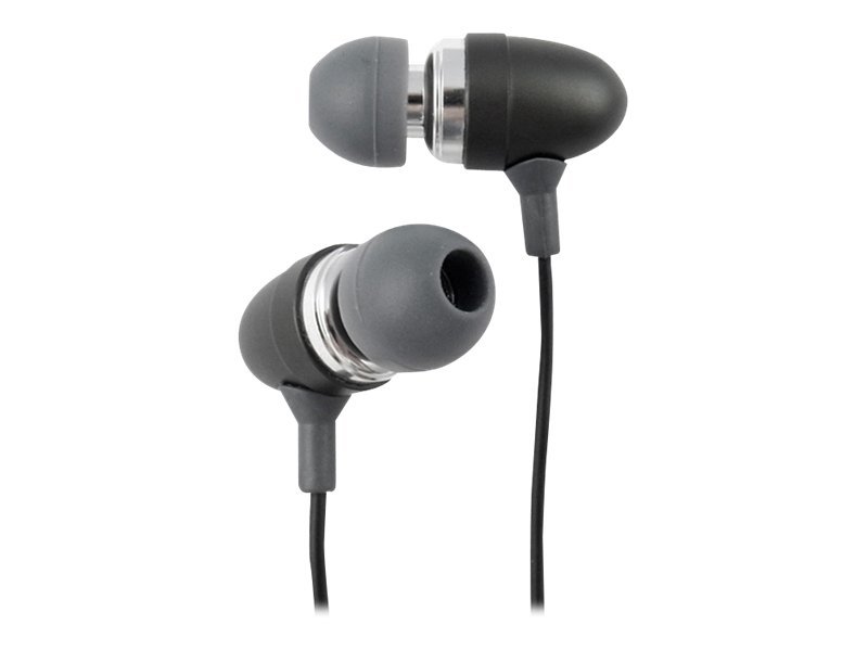 Arctic Sound E351 - Øreproptelefoner - I Øret - Kablet - 3,5 Mm Jackstik - Støjisolerende - Sort