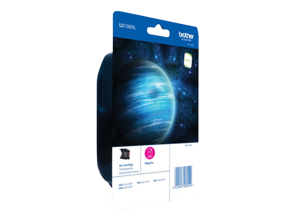 Brother LC1280XLMBP - Hög kapacitet - magenta - original - blister - bläckpatron - för Brother MFC-J5910DW, MFC-J6510DW, MFC-J6710DW, MFC-J6910DW | Skrivare - Bläck, toner & förbrukningsvaror - Bläck | GameStuff