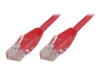 Microconnect - Netværkskabel - Rj-45 (Han) Til Rj-45 (Han) - 50 Cm - Utp - Cat 5E - Rød