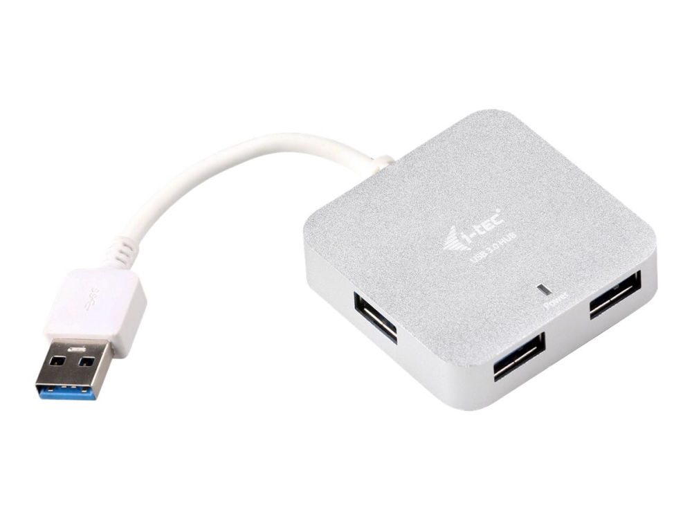 I-Tec Usb 3.0 Metal Passive Hub - Hub - 4 X Superspeed Usb 3.0 - Desktop