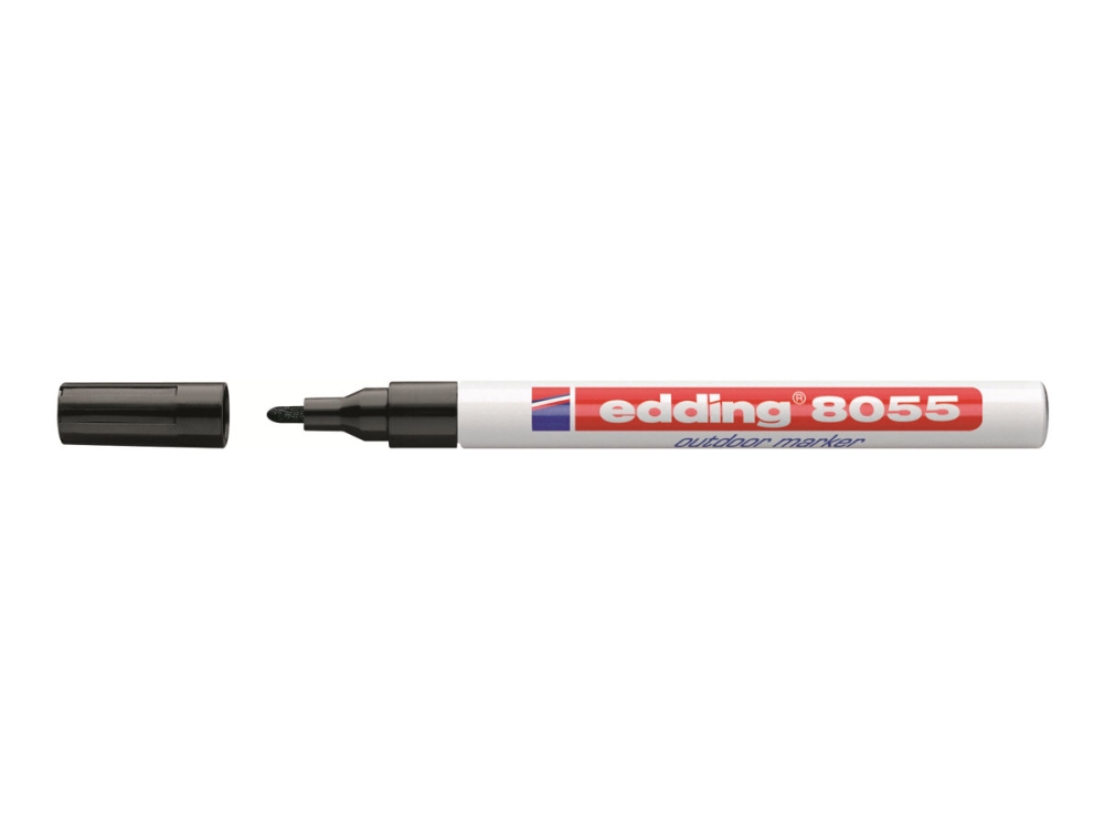 Edding 8055, 1 Stück(E), Schwarz, Feine Spitze, Schwarz, Weiß, 2 Mm, Fein