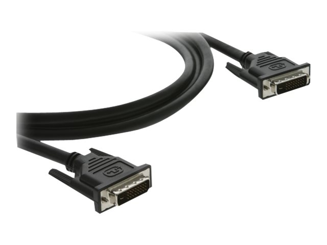 Kramer Cls-Dm/Dm Series Cls-Dm/Dm-6 - Dvi-Kabel - Dobbeltlink - Dvi-D (Han) Til Dvi-D (Han) - 1.8 M - Formet, Tommelskruer
