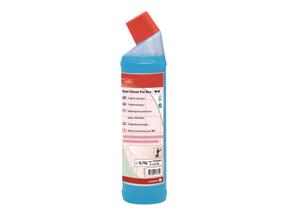 Taski Sani Clonet Pur-Eco W4f - Rengøring - Væske - Flaske - 750 Ml - Professionel (Pakke Med 6)