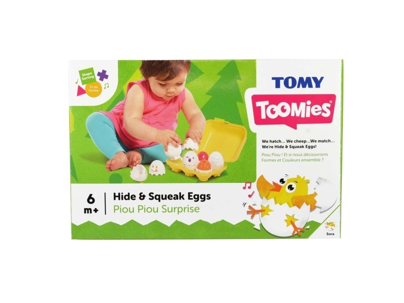 Tomy Tomy Toomies Sound-Eier Neu E73560 /6
