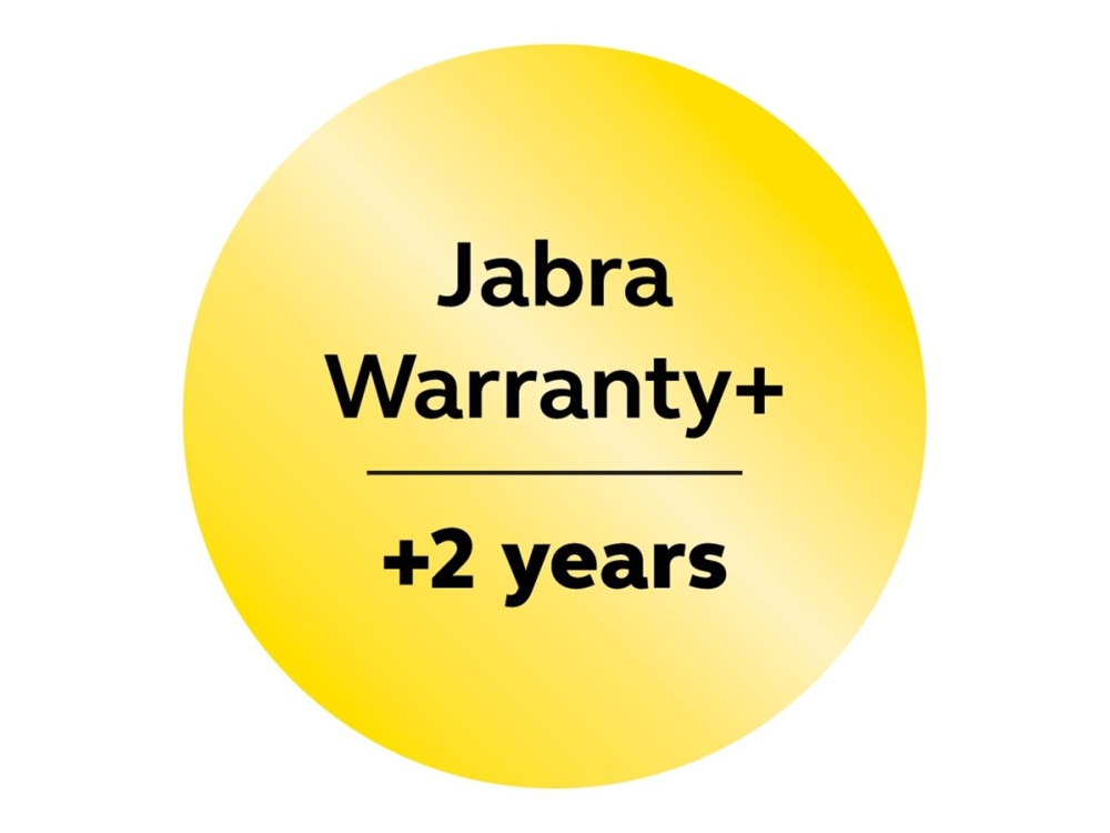 Jabra Warranty+ - Utökat serviceavtal - utökad garanti - 2 år (från ursprungligt inköpsdatum av utrustningen) - för PanaCast 50 Video Bar System | Datortillbehör - Service - förpackningar | GameStuff