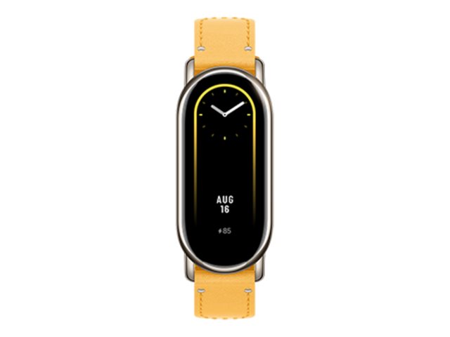 Xiaomi - Håndledsrem For Aktivitetssporer - Flettet - 140 - 210 Mm - Gul - For Xiaomi Smart Band 8, Smart Band 9