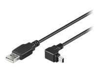 Microconnect - Usb-Kabel - Usb (Männlich) Auf Mini-Usb Typ B (Männlich) - 1,8 M - Rechtwinkliger Stecker