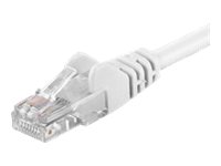 goobay - Nätverkskabel - RJ-45 (hane) till RJ-45 (hane) - 1 m - UTP - CAT 6 - formpressad - vit | Datortillbehör - Kablar & adaptrar - Nätverkskablar | GameStuff