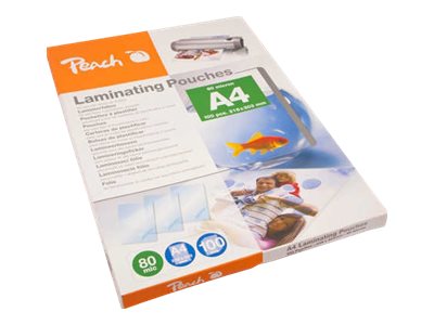 Peach Pp580-02, Transparent, Glänzend, A4, 0,8 Mm, 100 Stück(E)
