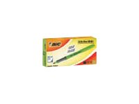 Bic Brite Liner Grip, 12 Stück(E), Blau, Meißel, Blau, Grau, Rund, Tinte Auf Wasserbasis