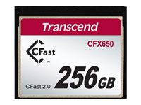 Transcend Cfast 2.0 Cfx650 - Flashhukommelseskort - 256 Gb - Cfast 2.0