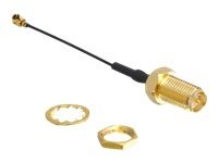 Delock Wlan Sma Antenna Connection For Installation - Antenne-Konnektor - Sma (Han) - 5 Cm - Koaksial
