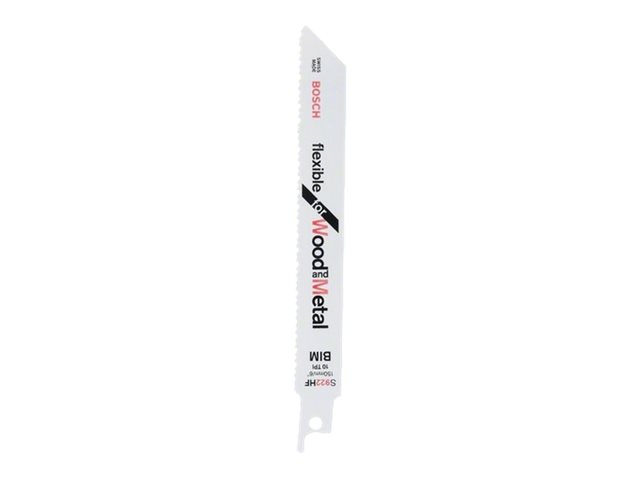 Bosch flexible for Wood+Metal S 922 DF - Savklinge - 5 stykker - 12.7 mm - længde: 150 mm - bredde: 19 mm