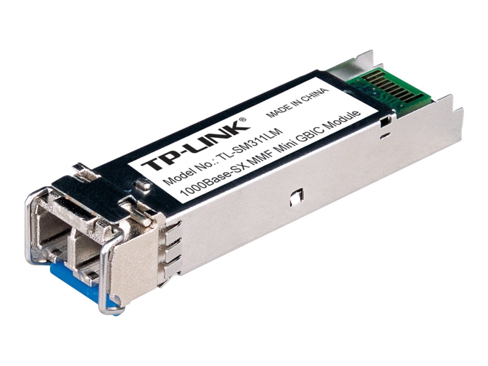 TP-Link TL-SM311LM - SFP-sändar/mottagarmodul (mini-GBIC) - 1GbE - 1000Base-SX - LC multiläge - upp till 550 m - 850 nm - för P/N: TL-SG3452XP V1 | Datortillbehör - Nätverk - Övriga tillbehör | GameStuff