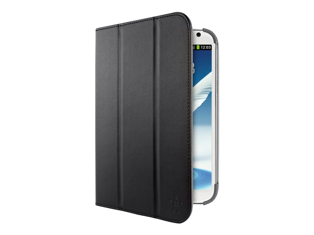 Belkin Smooth Tri-Fold Cover with Stand - Cover til tablet - for Samsung Galaxy Note 8.0 | Datorer & Surfplattor - Tillbehör till surfplattor - Covers & Väskor | GameStuff