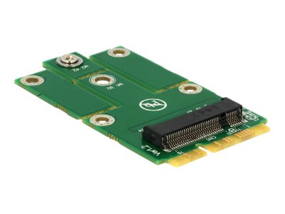 Delock Adapter Minipcie &Gt M.2 Ngff - Speicher-Controller - M.2 (M.2) - 1 Sender/Kanal - M.2 Karte - Pcie (62654)