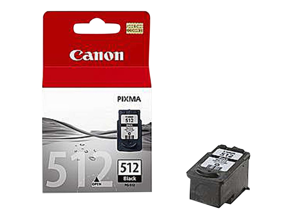 Canon Pg-512 Tinte Schwarz Mit Hoher Reichweite, Schwarz, Tinte Auf Pigmentbasis, 1 Stück(E), 401 Seiten