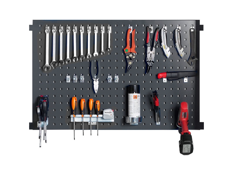 Værktøjstavle ryg til SMV værktøjsskab, RAL7024