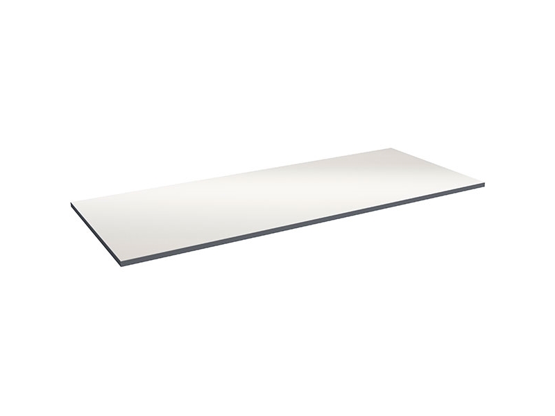 Arbeitsplatte 24 Mm 800X620 Mm Grau Hpl