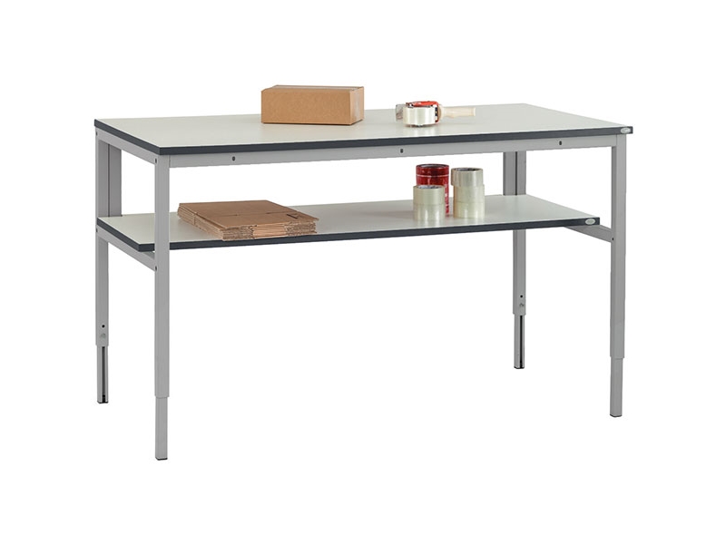Arbeitstisch Leichtes H-Gestell Komb. 1 1200X800 Mm