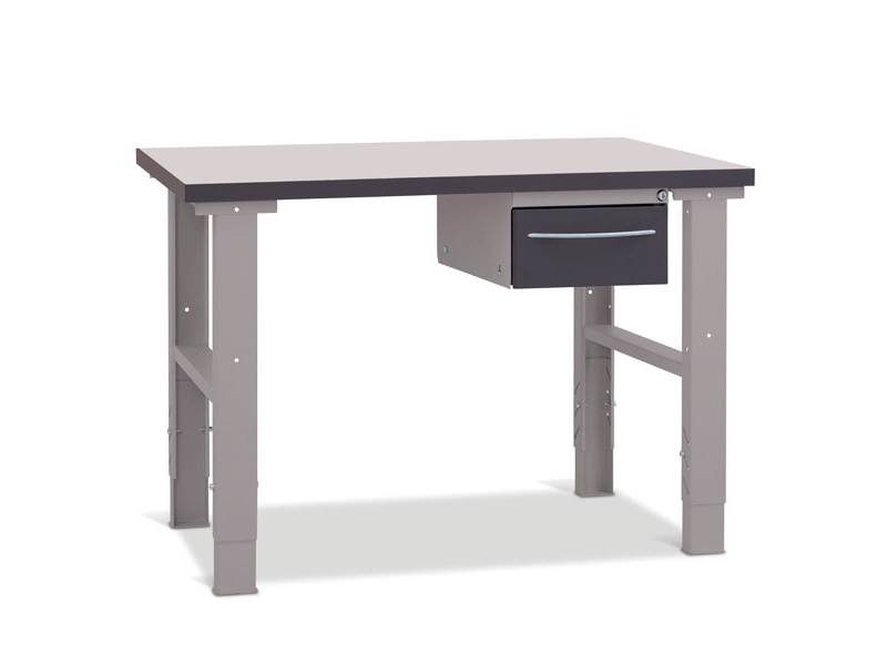 Arkivbänk 1200x800 mm inkl. enkel låda | Verktyg & Verkstad - För verkstaden - Arbetsstationer | GameStuff