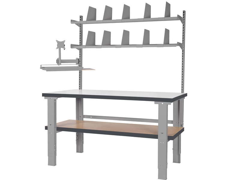 PaketTisch Kombi M. 3 Ablagebänken 1500X800 Mm