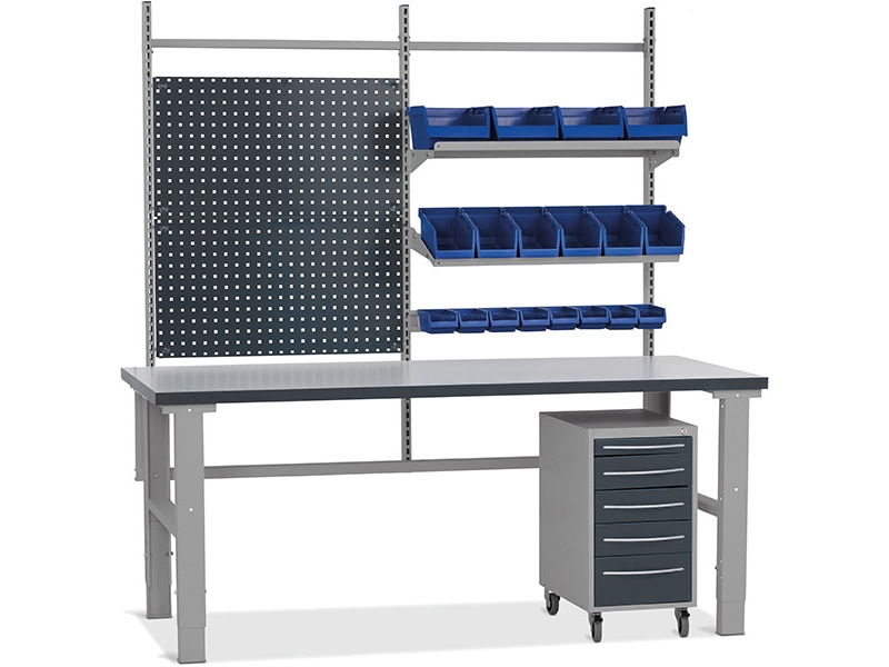 Filebænk komb. 2 1500x800 mm