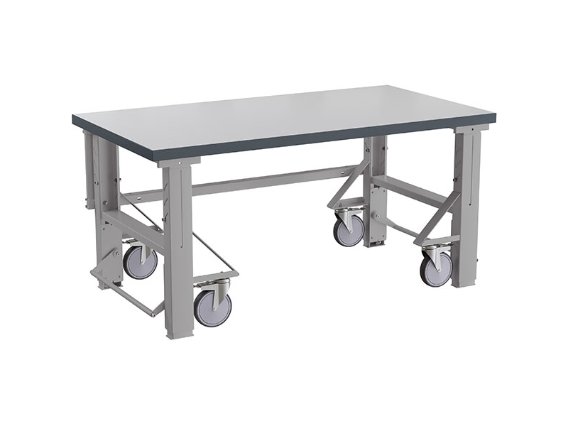 Arbeitstisch Dallas 1200X800 Mm Hpl-Arbeitsplatte