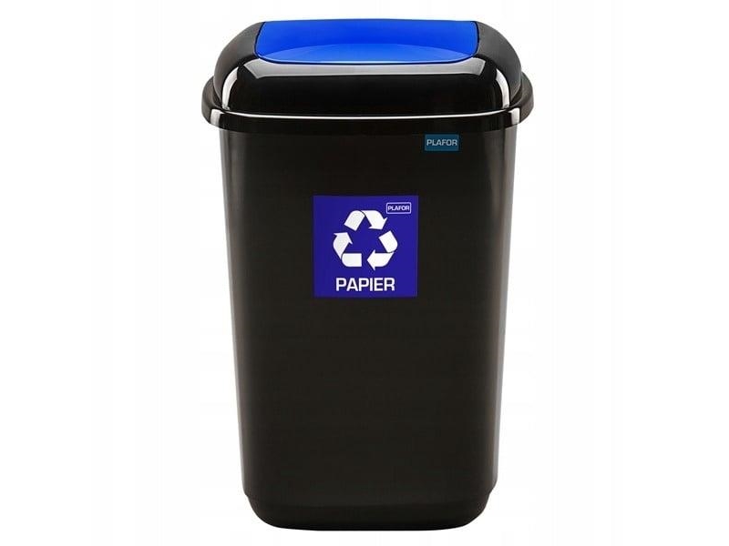 Mülleimer Plafor Bin 28 L - Blau